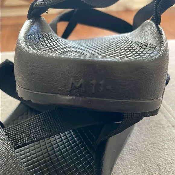 Chaco Black Men's Sandals - Picture 2 of 3